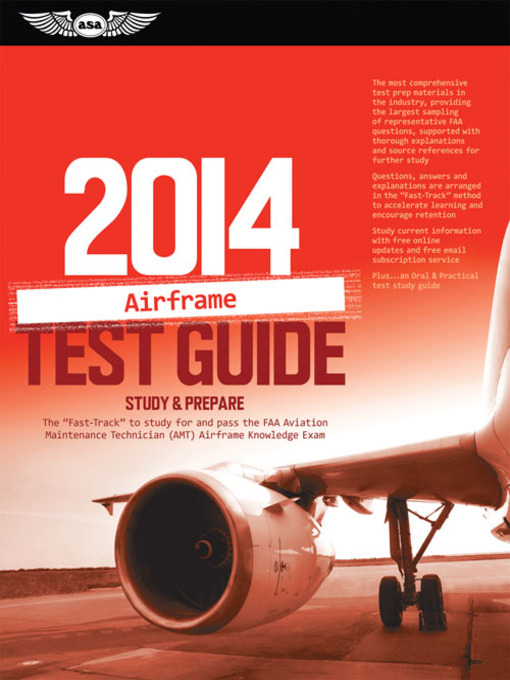Title details for Airframe Test Guide 2014 by ASA Test Prep Board - Available